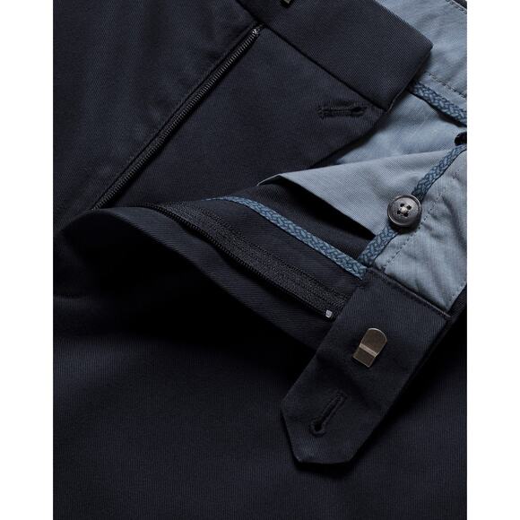 Charles Tyrwhitt Classic Fit Stretch Chino Pants Navy 42W 30L NWT TRC0183NAV420 - Picture 3 of 7